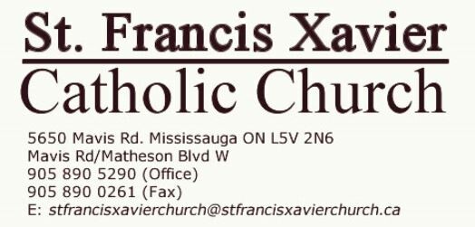 St. Francis Xavier Parish information